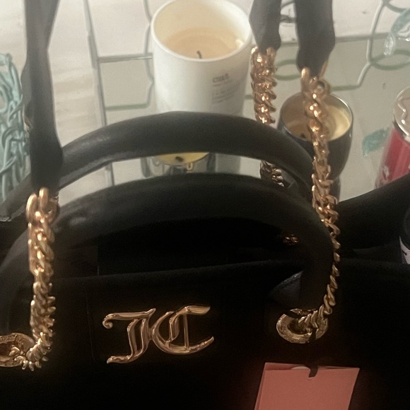 Juicy Couture Black and Gold Tote Bag NWT - Picture 5 of 6